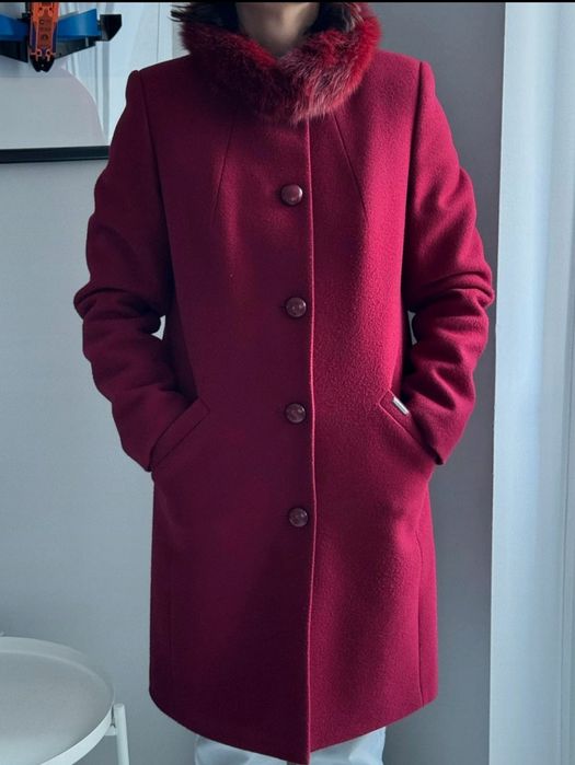 Płaszcz zimowy damski