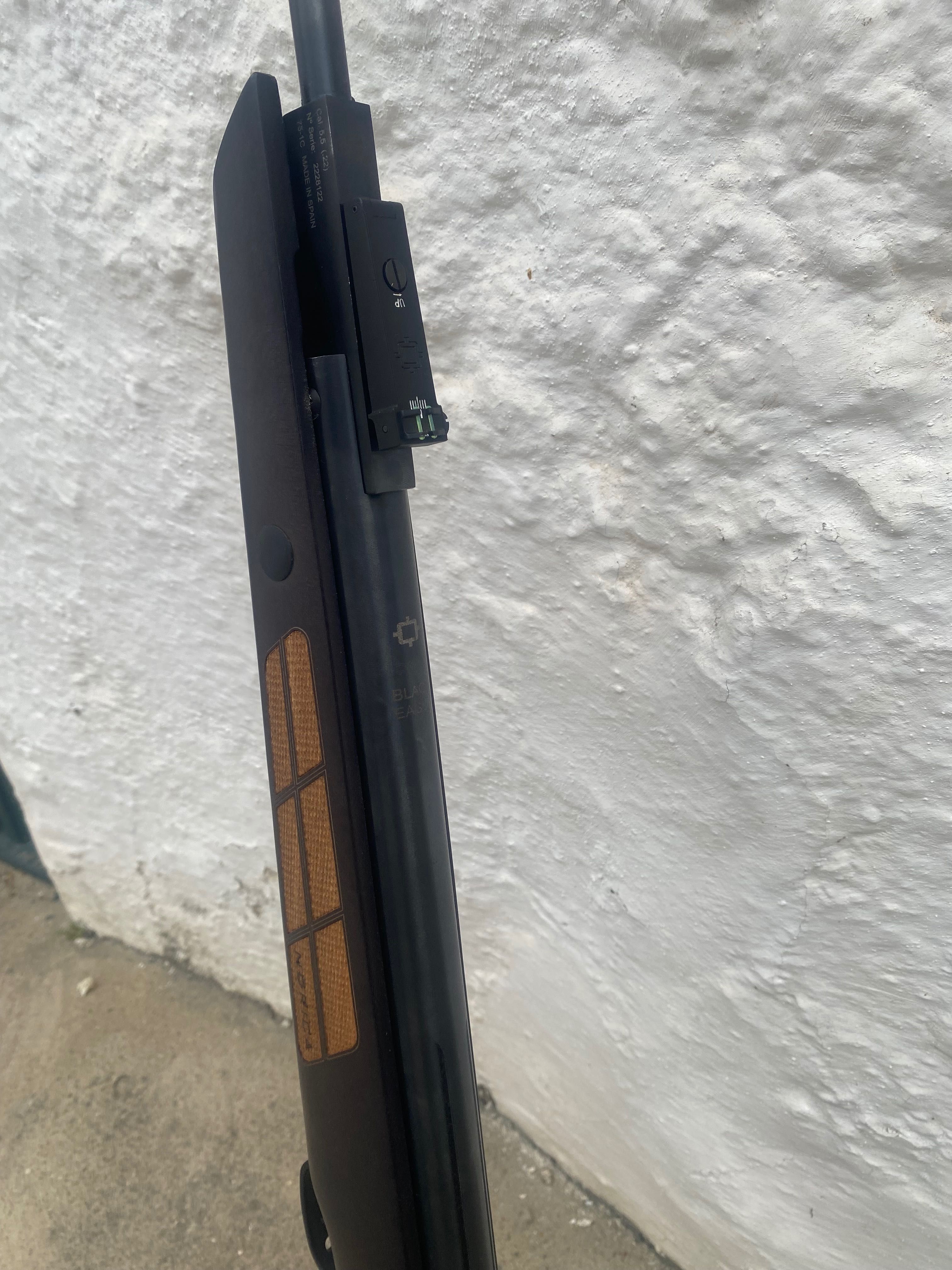Espingarda de pressão Norica 5.5 com mira