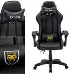 Krzesło Gamingowe Fotel Gracza EXT ONE Black