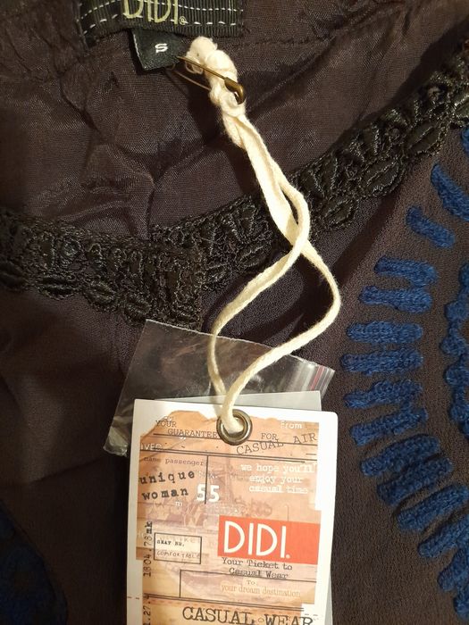 Платье S с вышивкой   наш 42