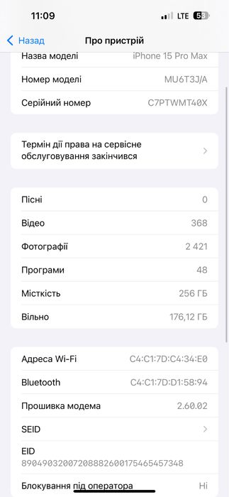 Айфон 15 Pro Max 256 gb