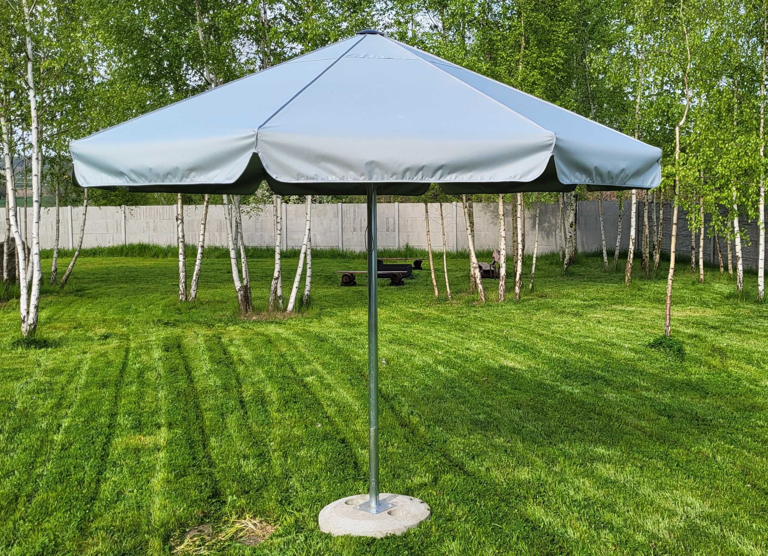 Parasol Ogrodowy Duży Barowy Piwny 3m - 4.5m 400cm 450 cm 100kg POLSKI