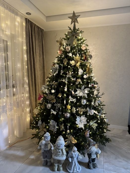 Знижка до 5.12.Ёлка Лита. Лита ялиночка Валенсія на крабах