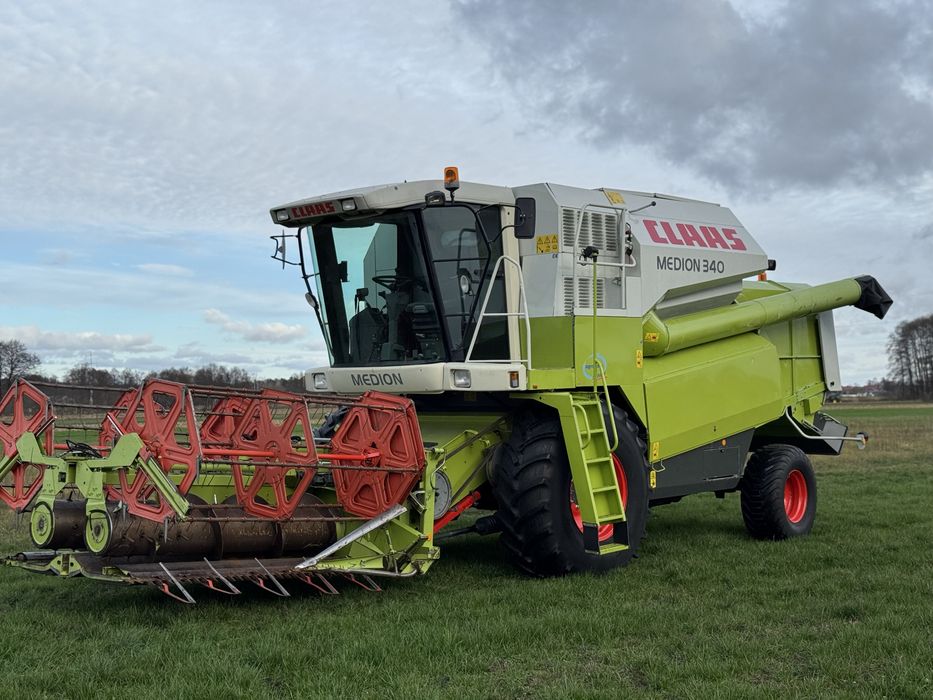 Claas Medion 340 + claas c450 *składany*