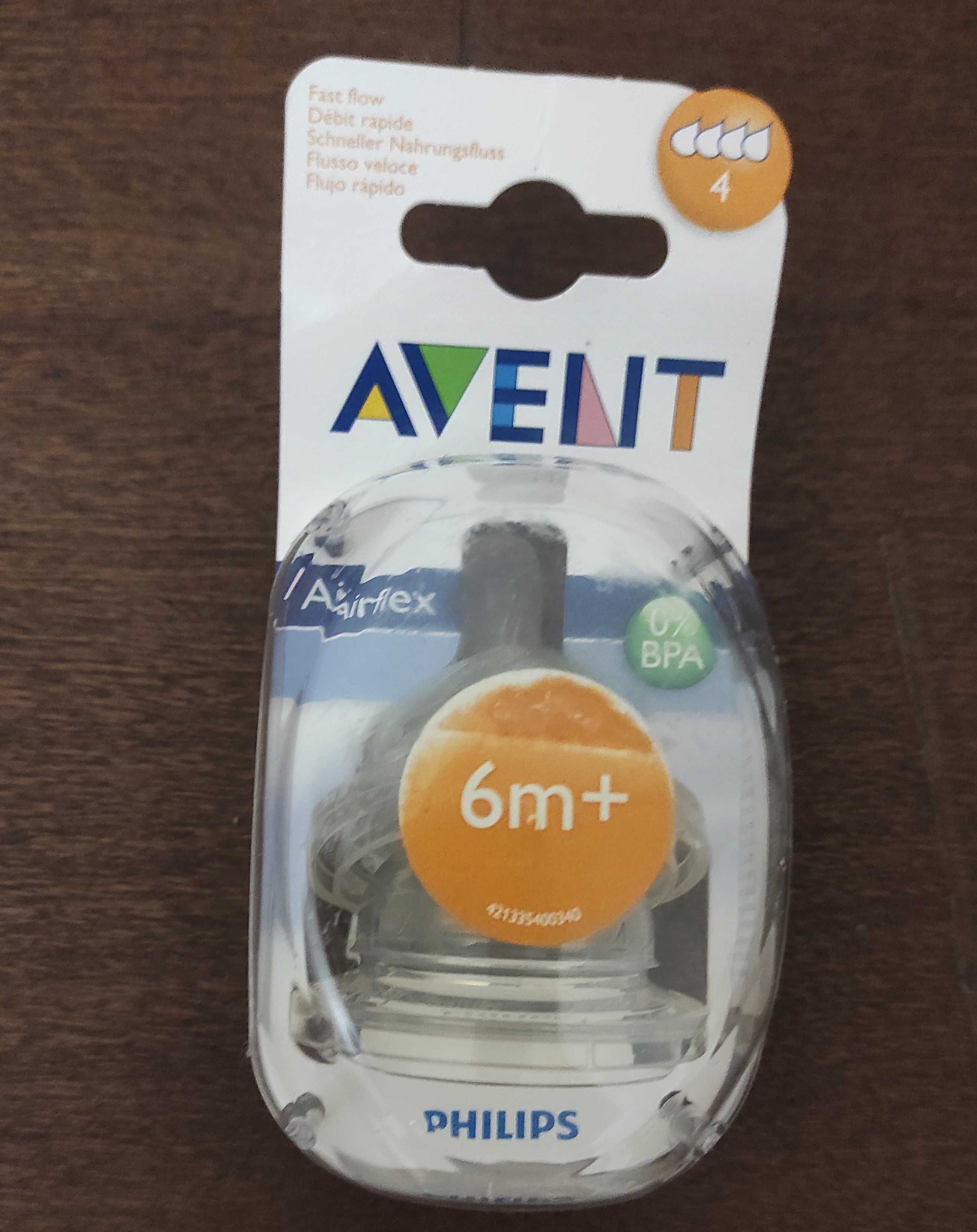 Avent Пляшечка Philips Анти-Колік, 125 мл, соски, слюнявчик