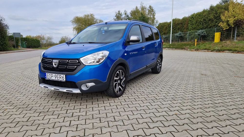 Dacia Lodgy 1.2Tce 115KM Klima Elektryka Duża Navi Tempomat Półskóry Pdc