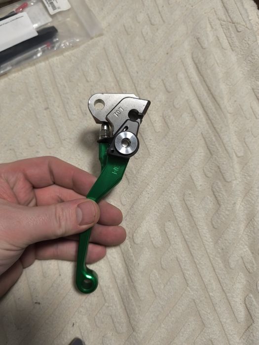 Manetes de embreagem para motocicleta, em alumínio, compatíveis com Ka