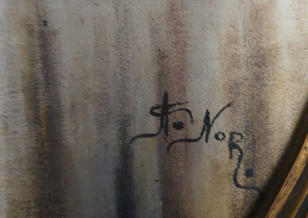 A. Nor. - Duas Pinturas originais a óleo, anos 70