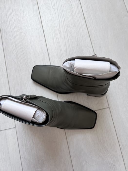 Ботинки с квадратным мысом Zara 36р.