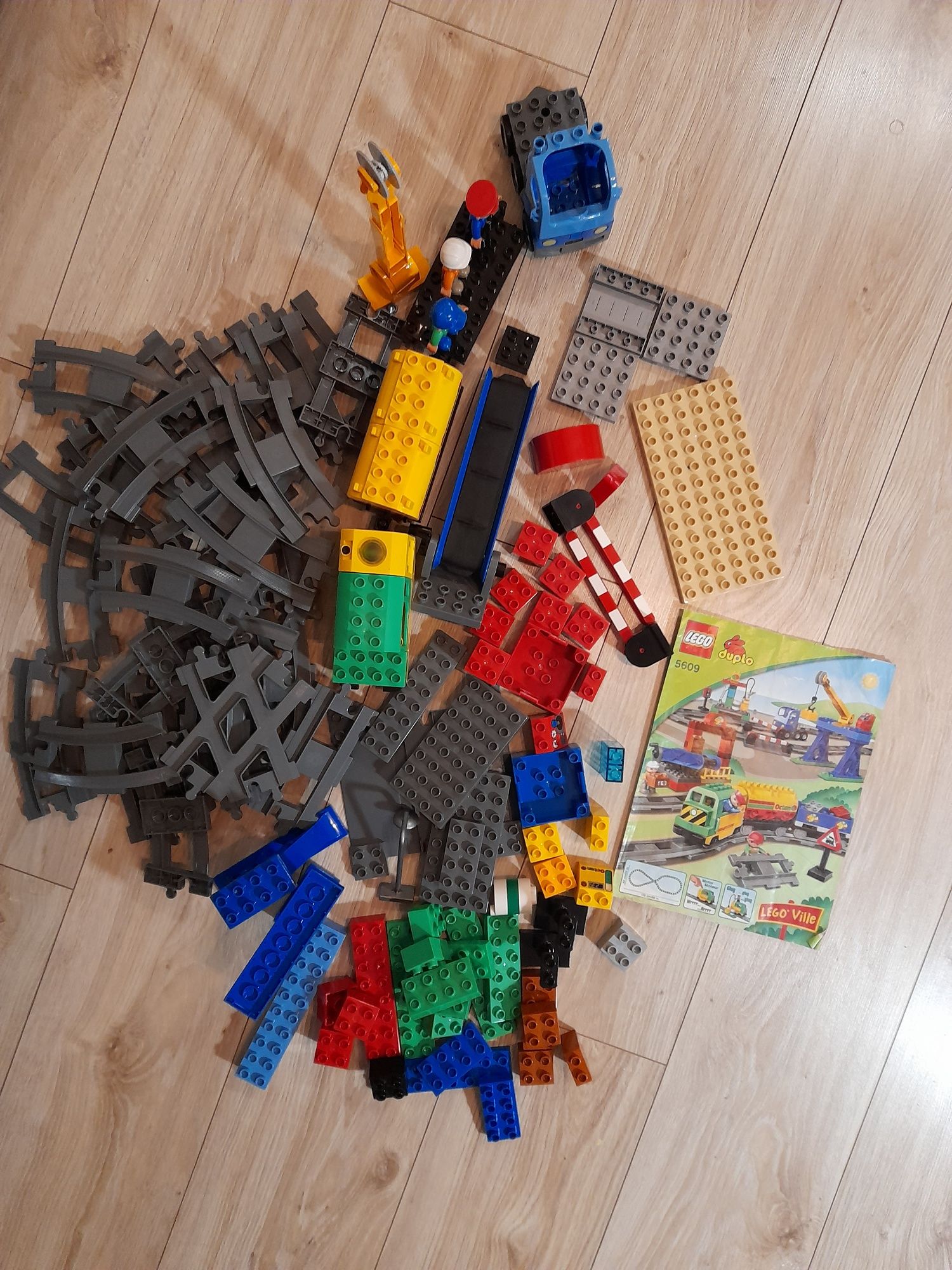 LEGO Duplo 5609 Pociąg POWIĘKSZONY !