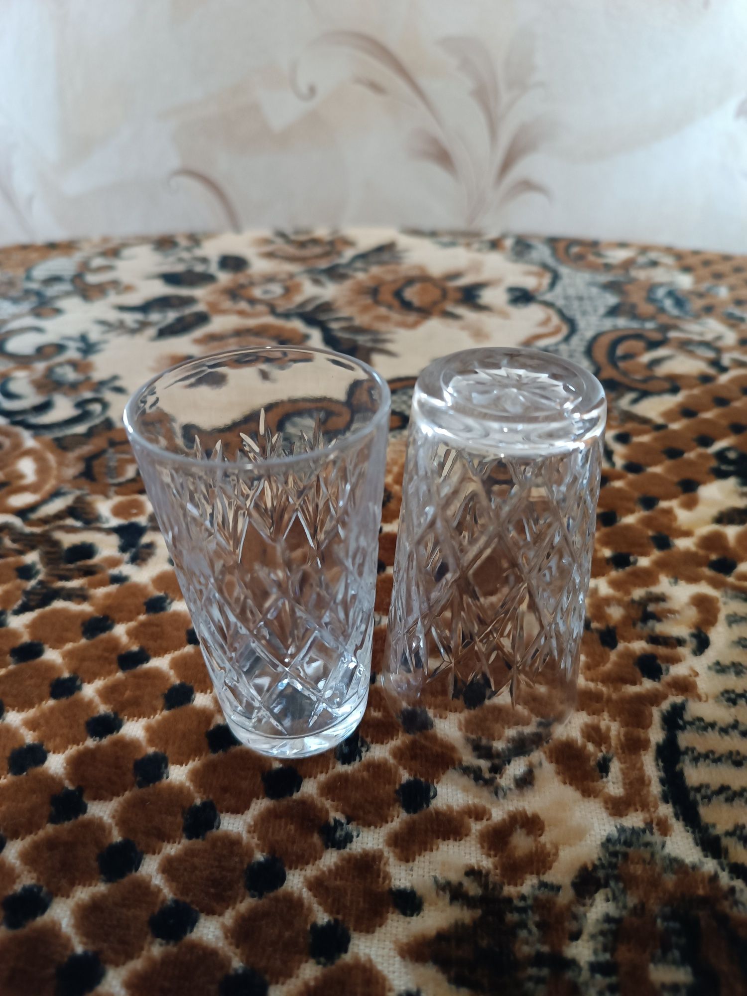 Набор рюмок хрустальных стаканчики стопки советские