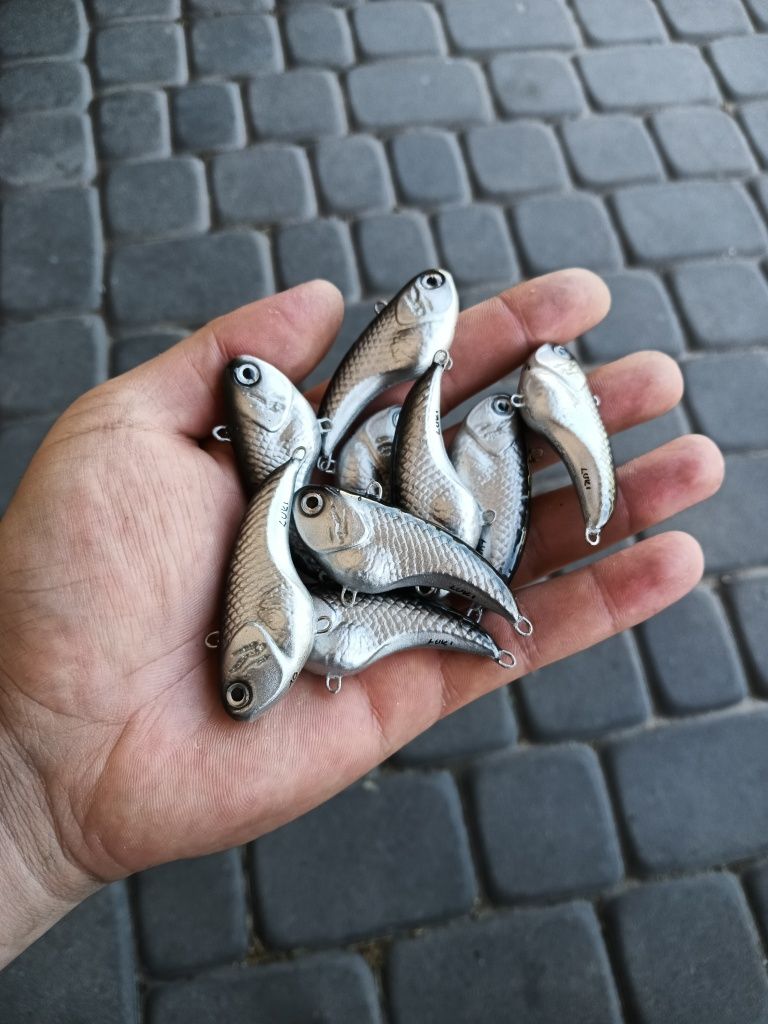 Woblery Cykada Fatty SCAR 5cm, 5.7cm, 6.5cm i 8cm LUKI LURES