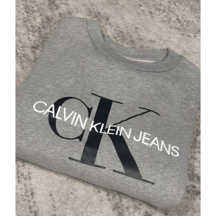 Nowa szara ocieplana bluza damska Calvin Klein CK || rozmiar XS