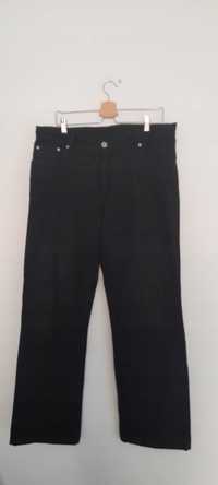 Cross Czarne męskie jeansy z wysokim stanem W36 L32