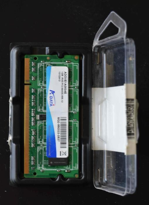 1GB PC2 6400 CL6 200 pin SO DIMM