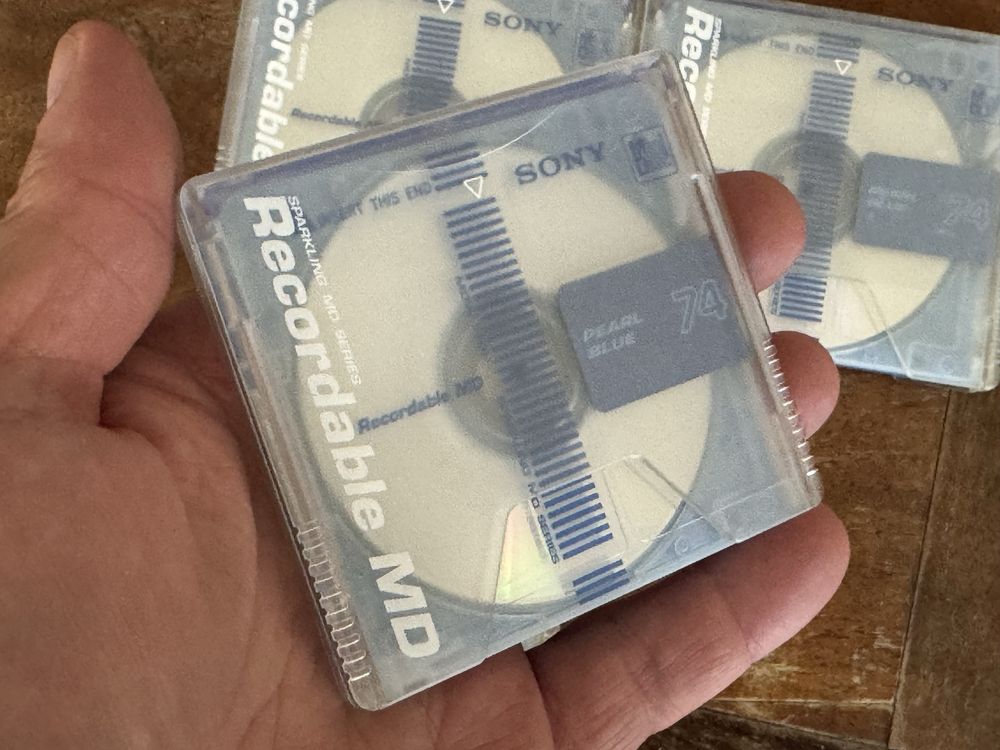 Płytki Minidisc Sony 74 min - Minidisc