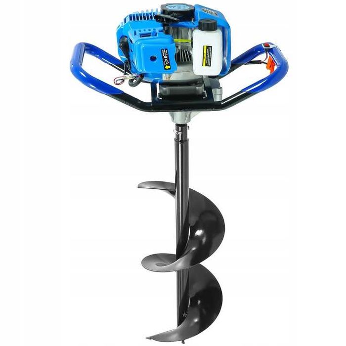 ŚWIDER SPALINOWY Wiertnica Glebowa Ziemi Gleby 5,2KM  +3 Wiertła