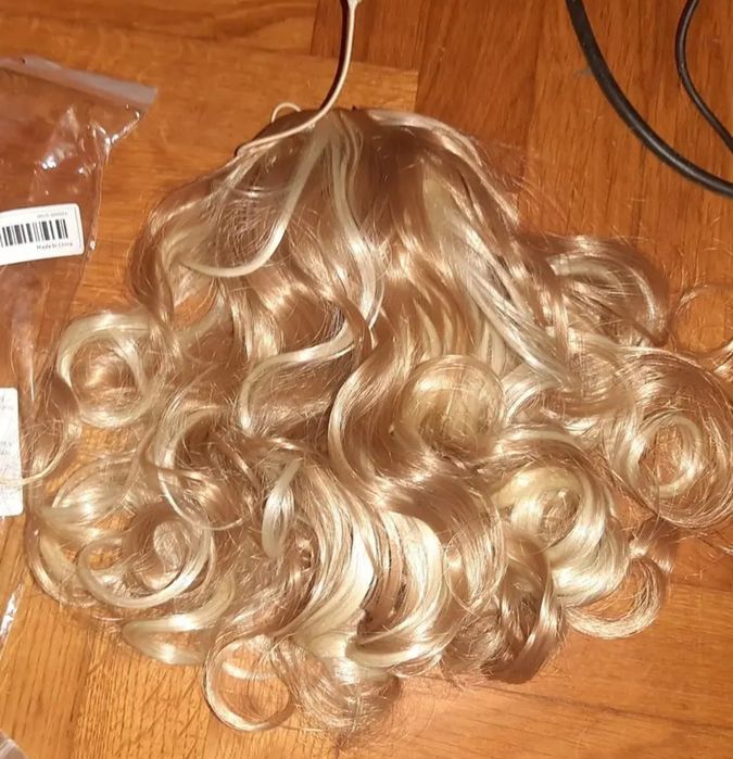 Шиньон для волосся кучерявий хвіст