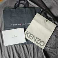 Torby papierowe Tommy Hilfiger, Kenzo, Swarovski