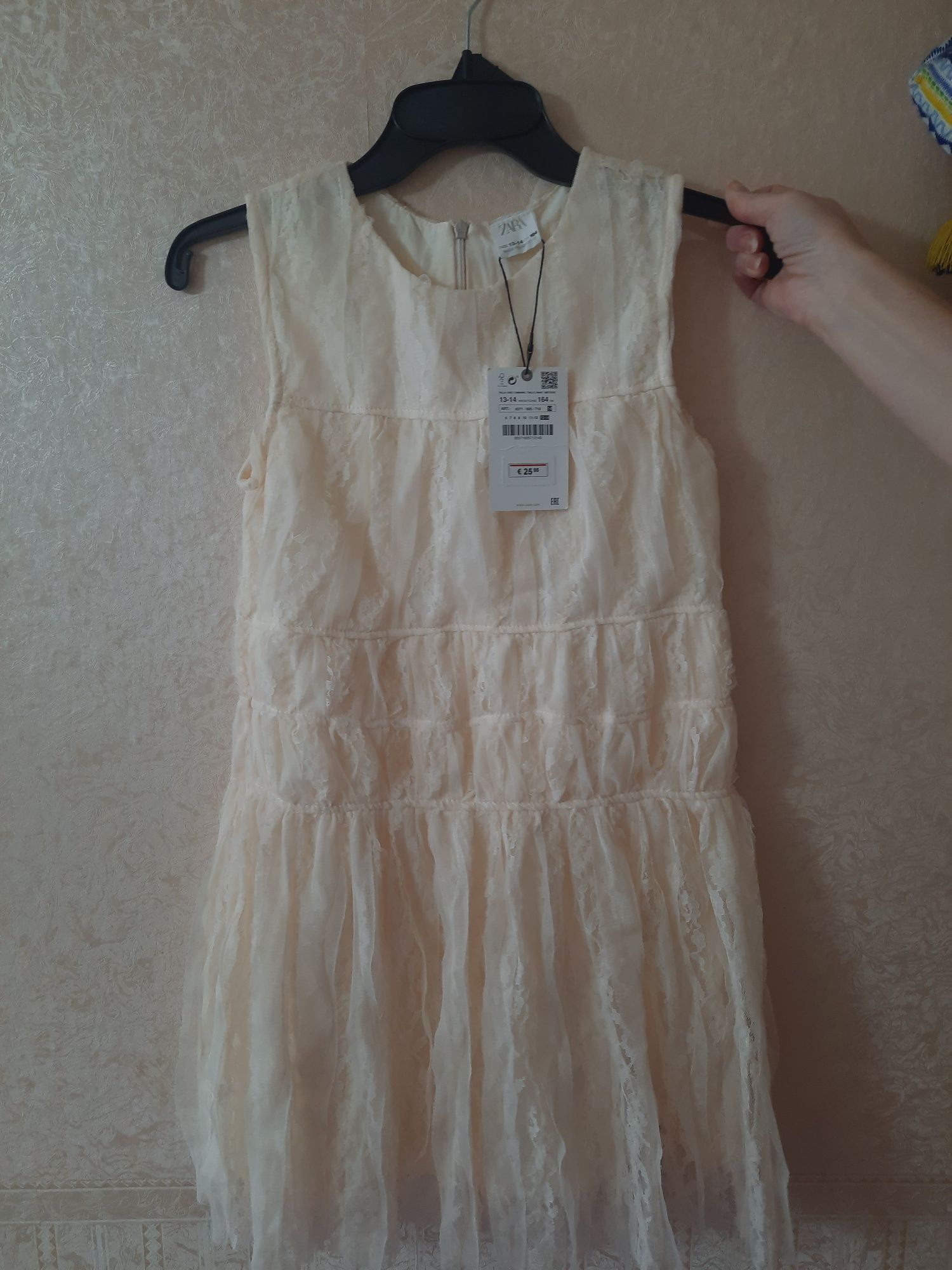 Ажурна сукня, zara kids, розмір 13-14 років (164)