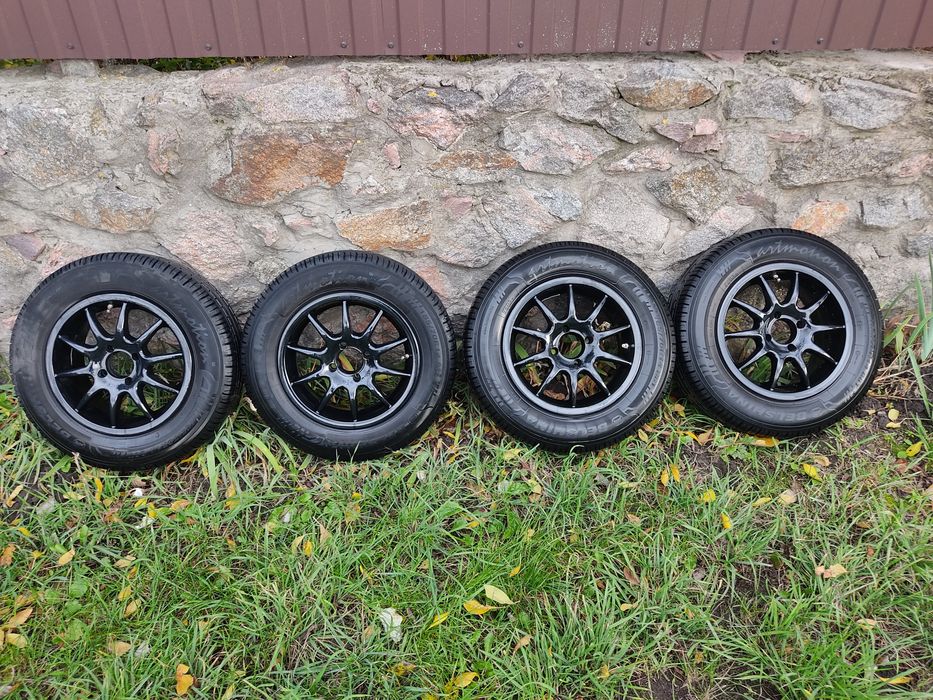 Колеса в зборі,готові до використання!