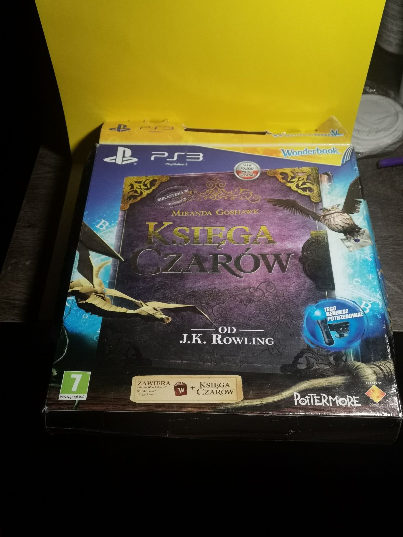 Gra na PS3 Księga czarów PL w zestawie z księgą i oryginalny kartonik