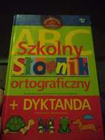 nowy Szkolny słownik ortograficzny + dyktanda 220 stron