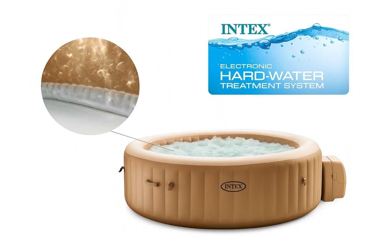 Dmuchane SPA Intex 28426 4os. 196x71cm z hydromasażem 795L