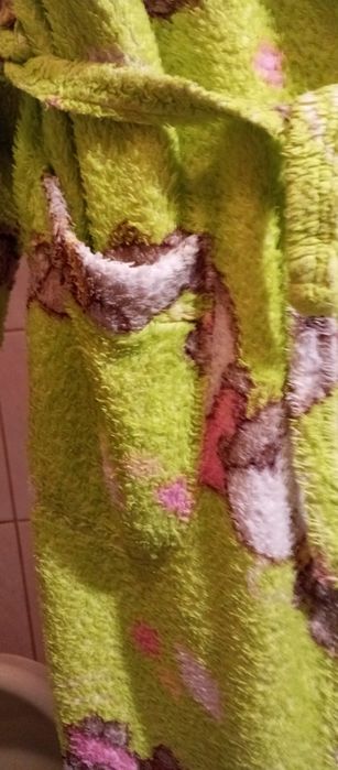 Kąpielowy Szlafrok płaszczyk z kapturem