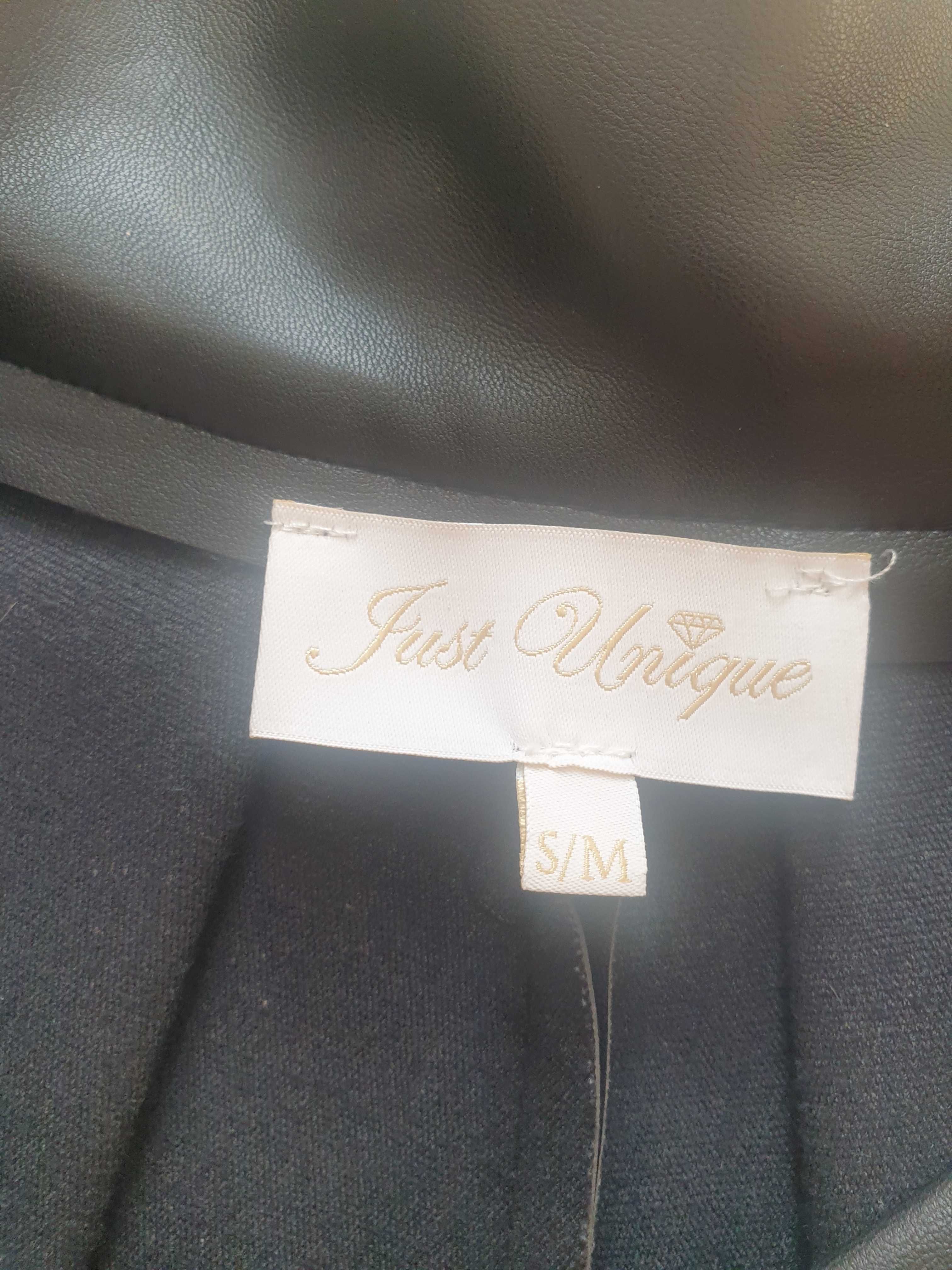Szorty justuniqe eko skóra ćwieki