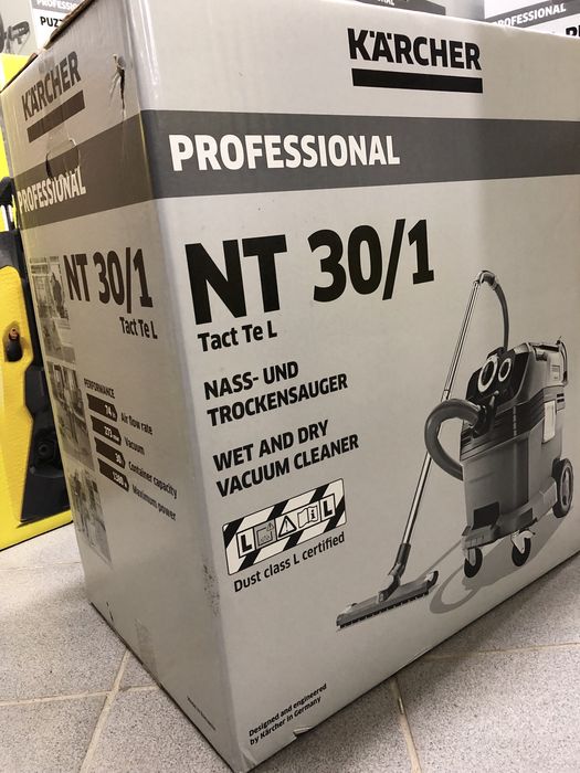 Надпотужний порохотяг Karcher NT 30/1 Ap  L/ Tact TE L Plus. Новий