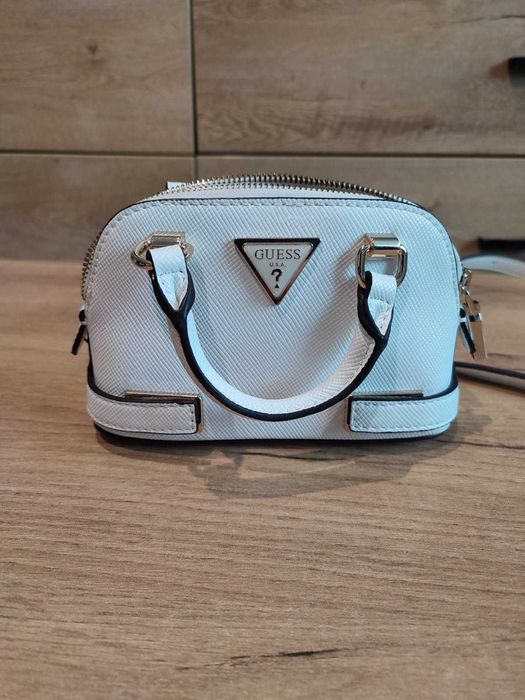 Torebka biała Matilde Mini Guess