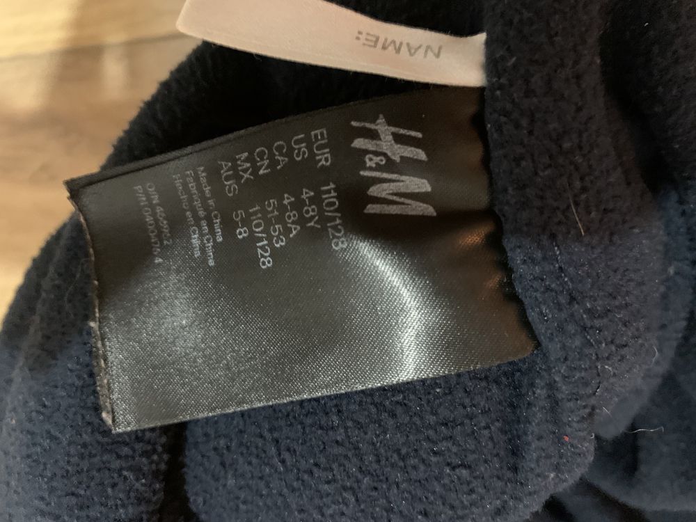 Czapka i komin H&M 110/128