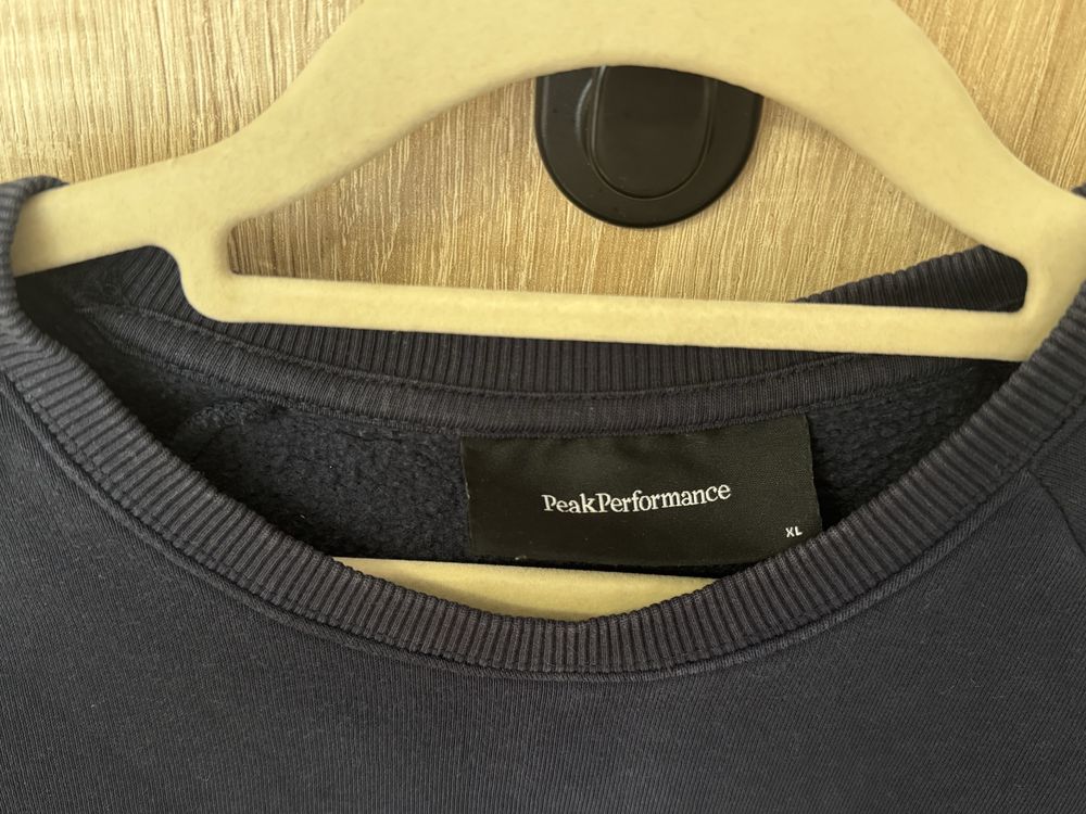 Bluza Peak Performance XL granatowa crewneck plus size