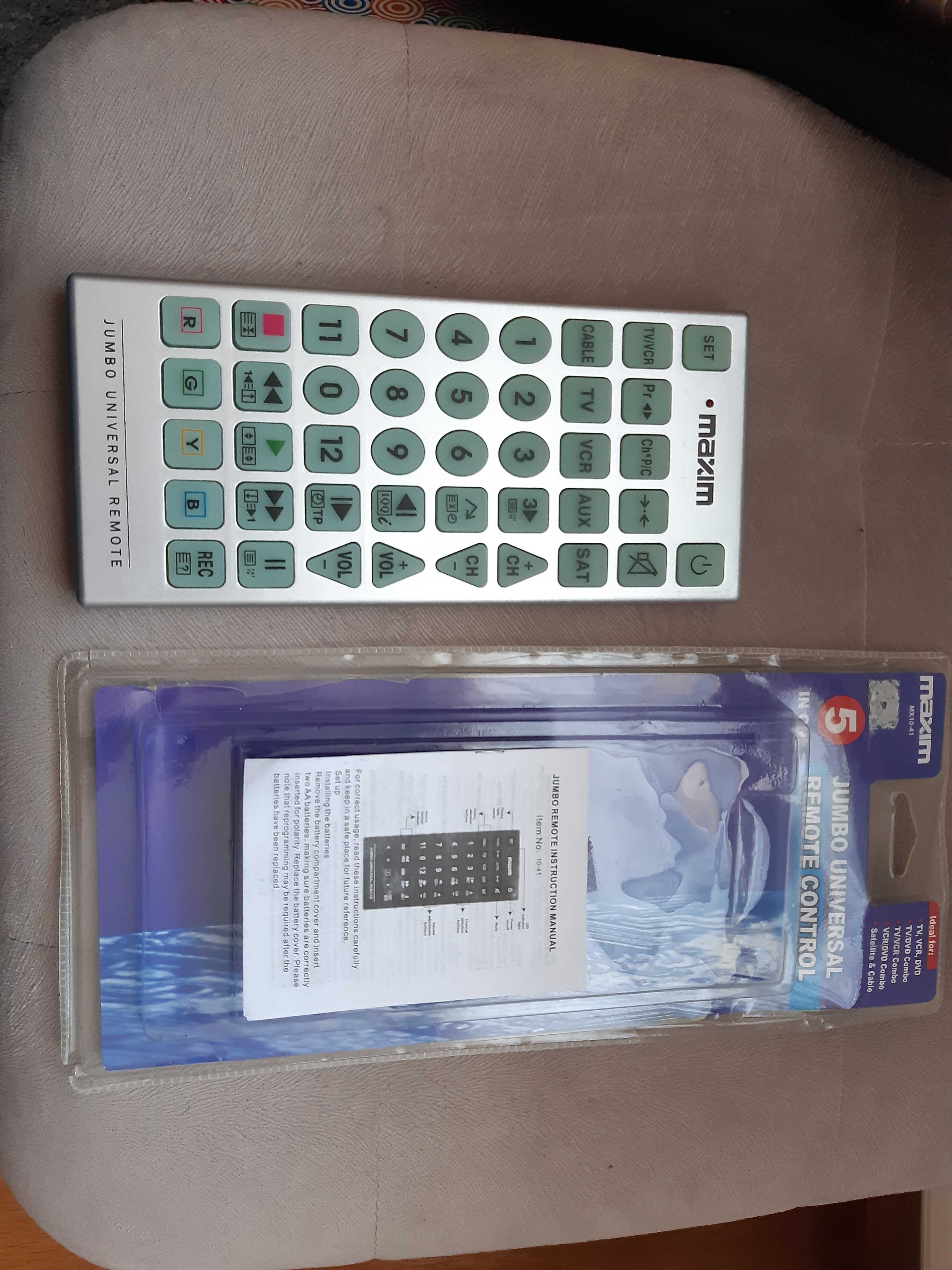Jumbo universal remote - mega duży pilot uniwersalny
