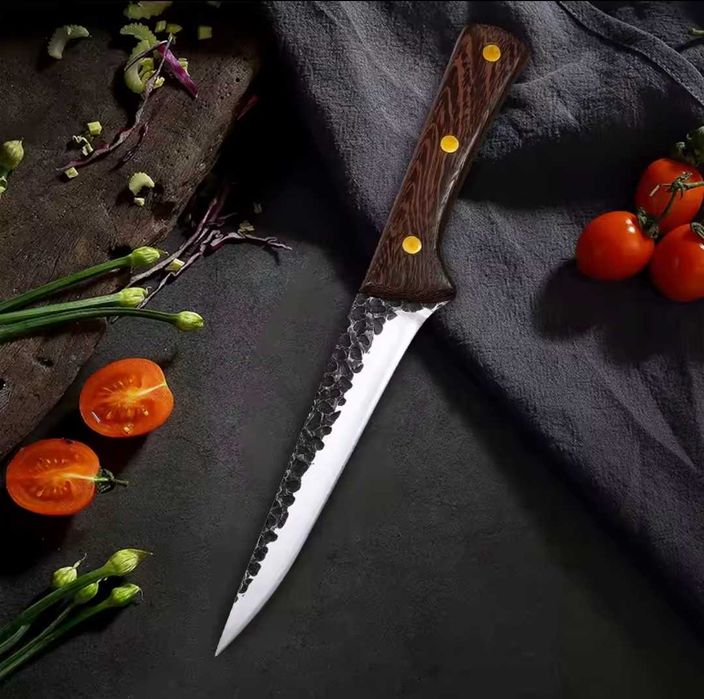 Сербский Нож с чехлом АКЦИЯ!(Шеф-нож + подставка в подарок)