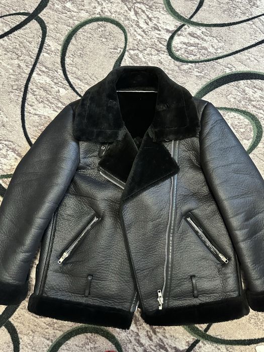 Жіноча дублянка, еко шкіра S/M