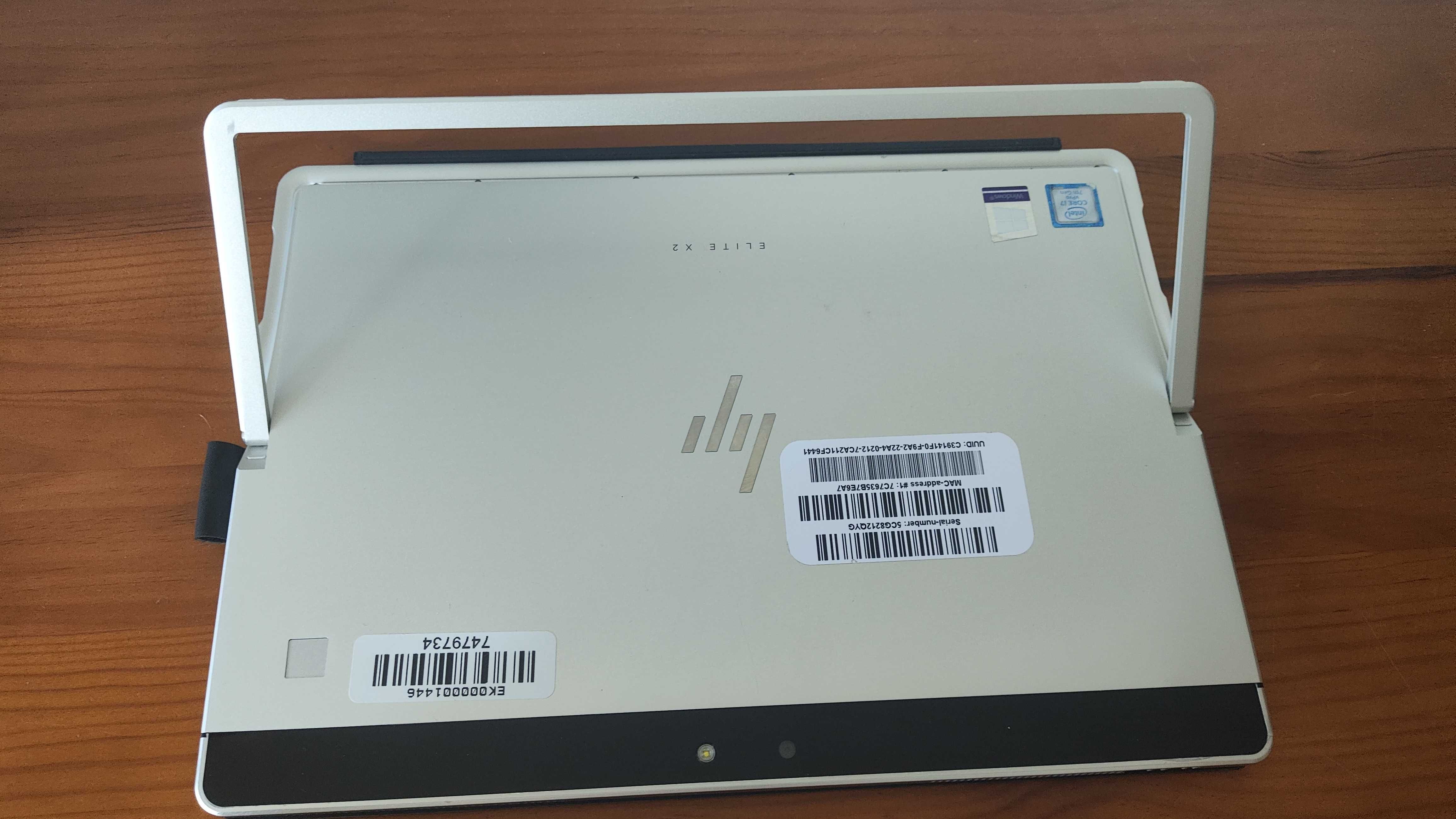 HP Elite x2 1012 G2, i7-7600U, 16/512 GB, touchscreen