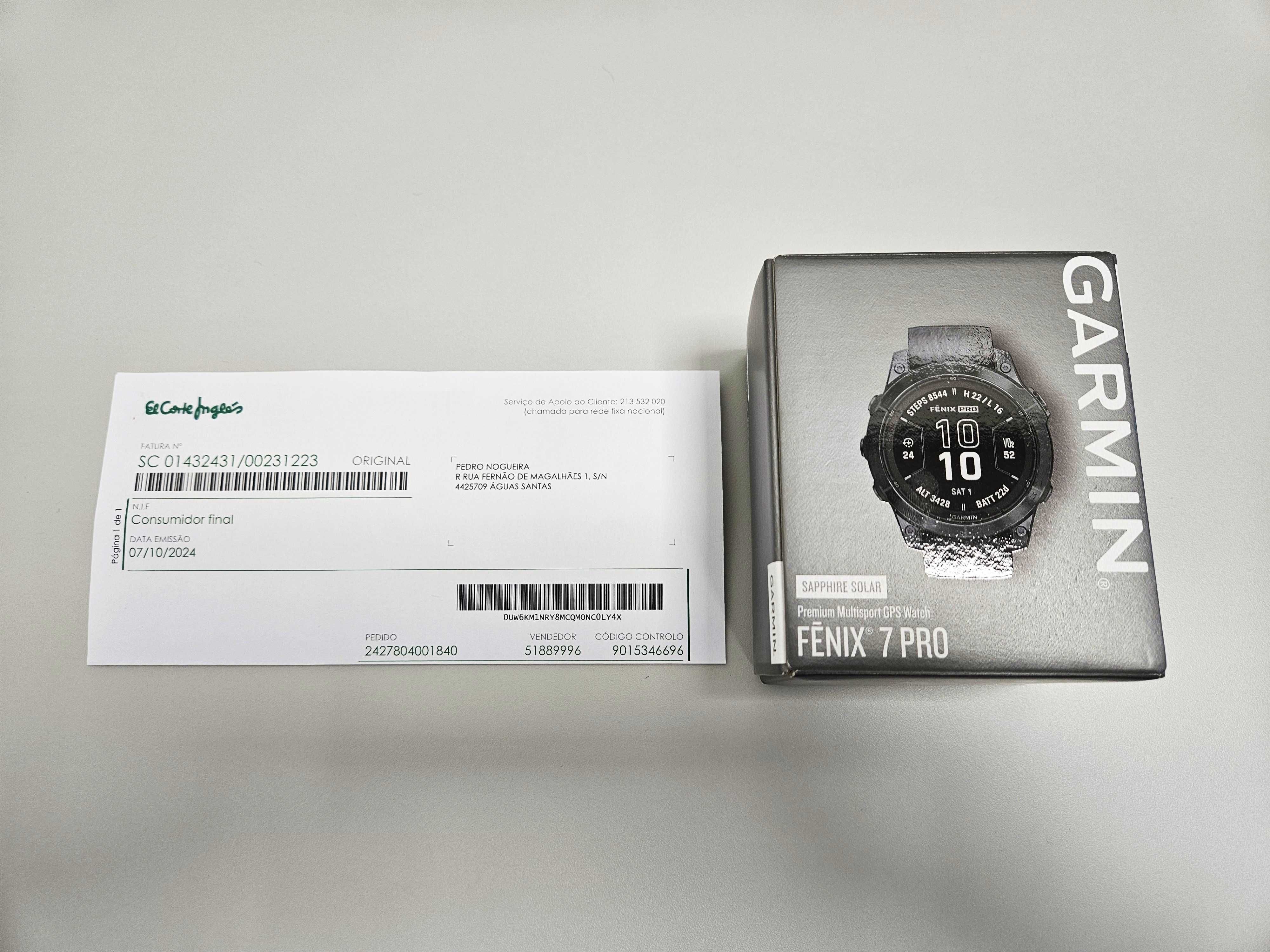 Garmin Fenix 7 Pro Sapphire Solar