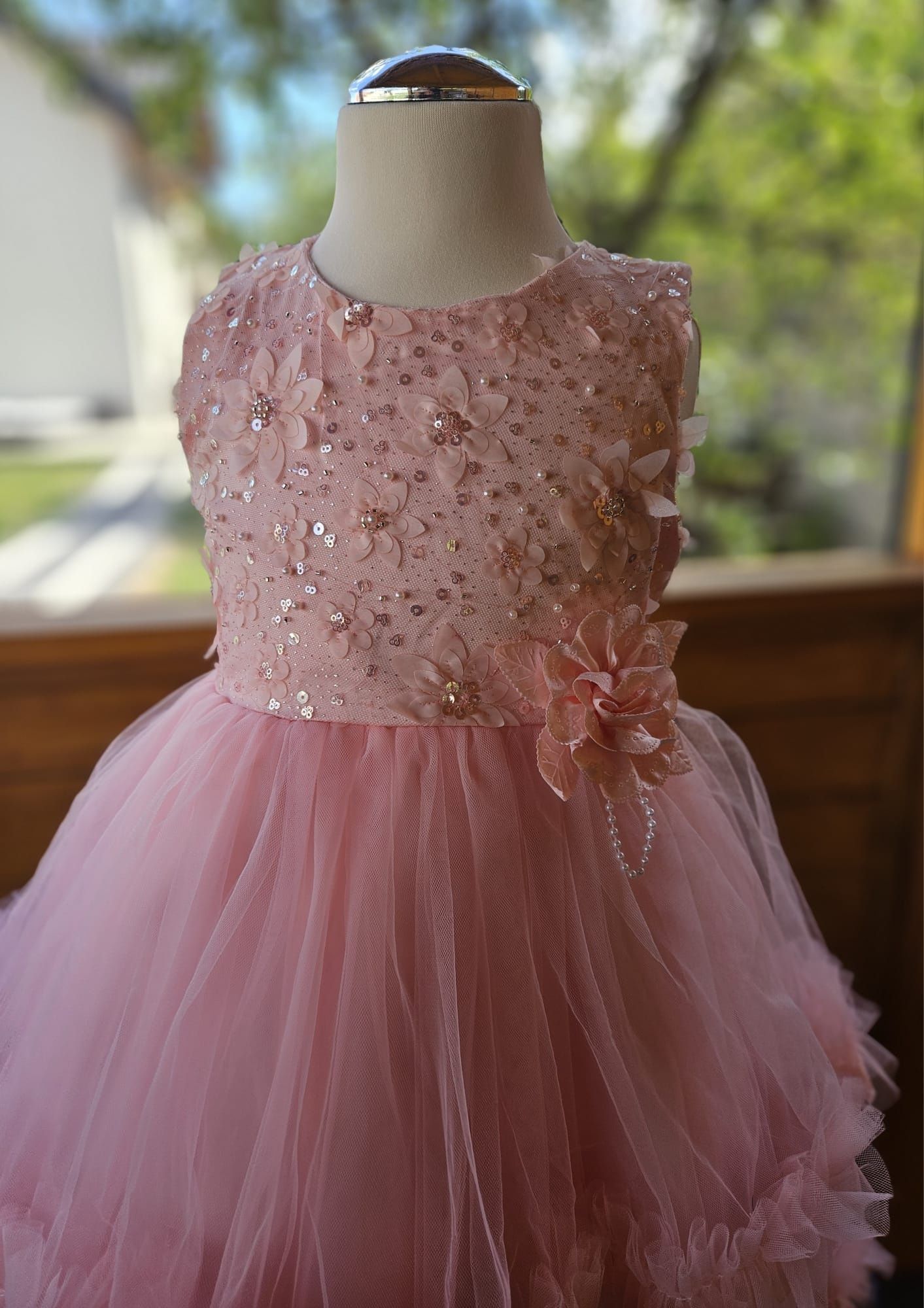 Sukienka balowa dla dziewczynki 2 latka