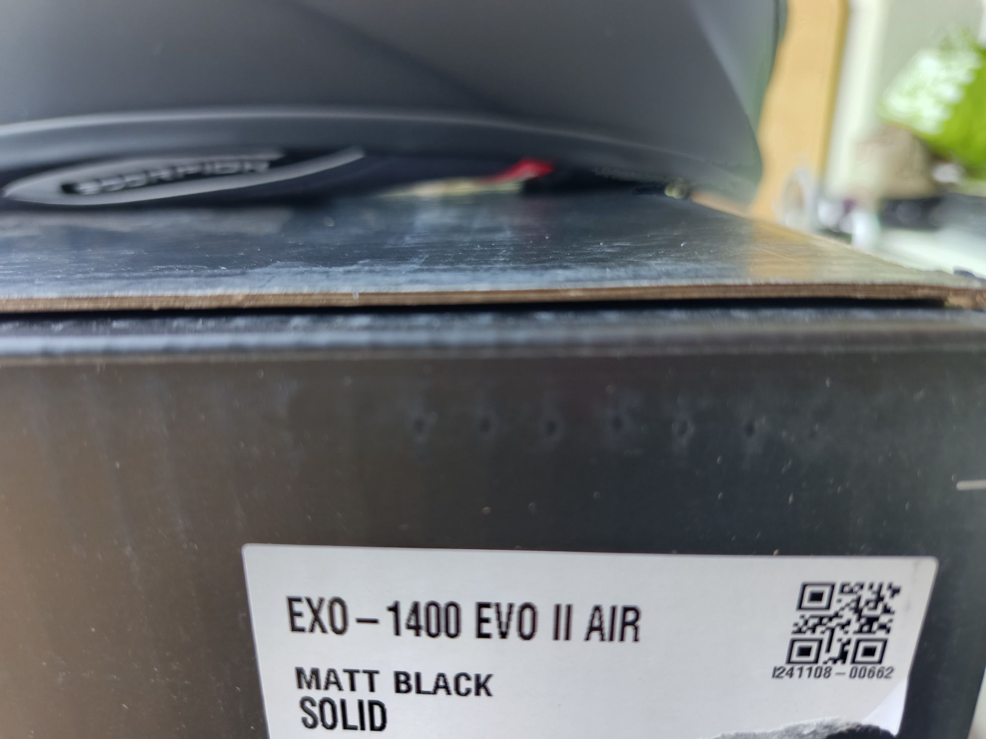 Kask motocyklowy Scorpion exo-1400 EVO II air matt Black solid.