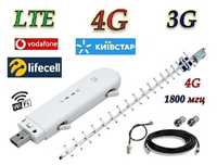 4G LTE комплект Wi-Fi роутер ZTE MF79u антенна киевстар лайфсел r-net