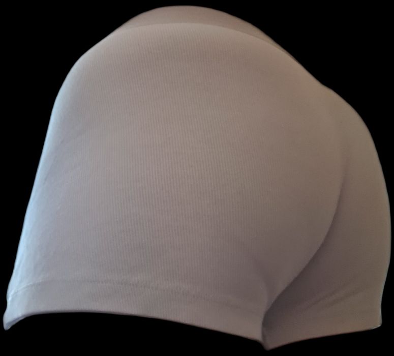 Bokserki Asos białe lub szare bawełna prążkowana