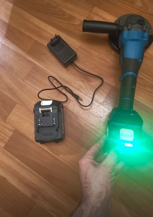ONEVAN 125MM bezszczotkowa szlifierka kątowa 3000W 21V 2 akumulatora
