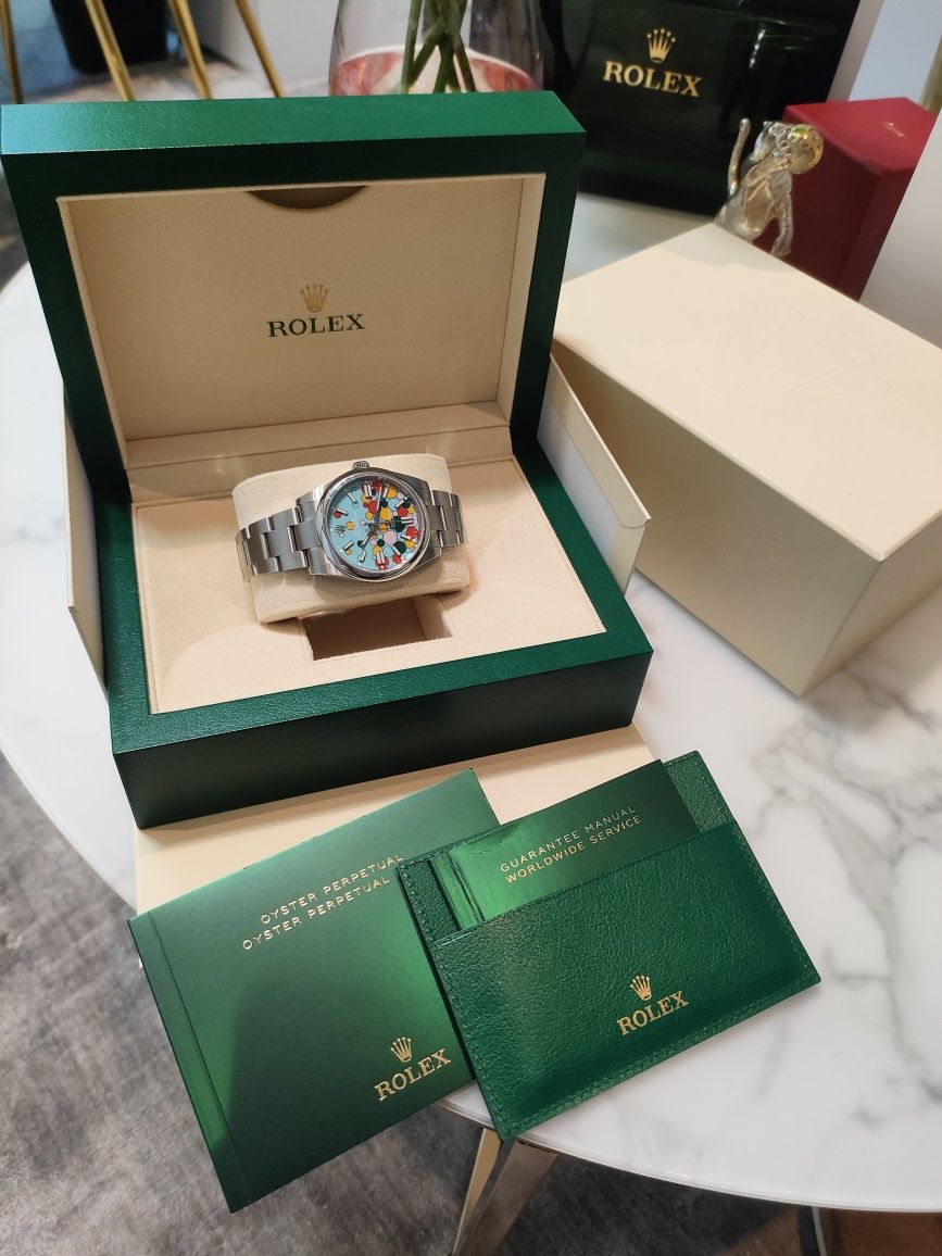 Rolex Oyster Perpetual 41mm Bubble 
Celebration"