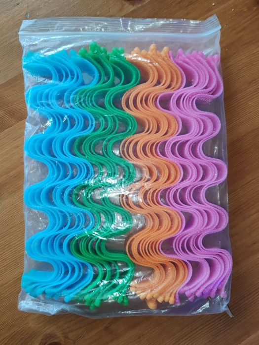 Papiloty duuuuży zestaw