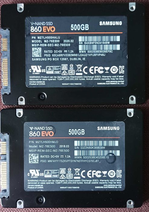 SSD 2.5/m2 (120-256-512-800-1000gb)