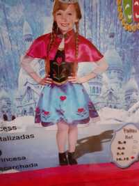 Fantasia Ana Frozen 10-12 anos
