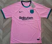 Koszulka FC Barcelona 2020/21 Nike XL, #10 Messi różowa