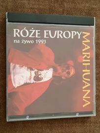 Róże Europy Marihuana na żywo 1993, wydawca D'art, płyta CD